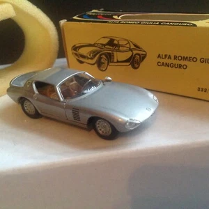 Vintage Politoys 529, Alfa Romeo Giulia Cangaru, Silver, NM, 1:43, boxed - Picture 1 of 10