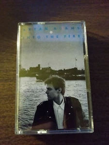 Into the Fire by Bryan Adams, Cassette, 1990 A&M CS-3907, used. - Picture 1 of 3