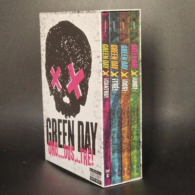 GREEN DAY Uno Dos Tre Cuatro 3 CD + 1 DVD Luxus Box Set *RAR* - Bild 1 von 4