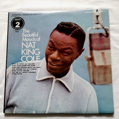 Nat King Cole  The Beautiful Moods Of Nat King Cole 2 Lp Pickwick/33 Records - Image 1 of 4