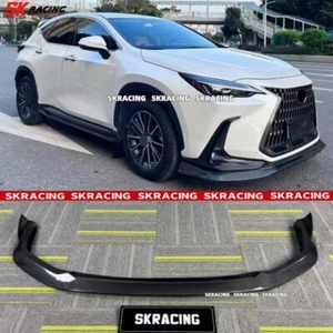 Fit For Lexus NX260 350 420 450 22+ Front Bumper Lip Splitter Real Carbon Fiber - Picture 1 of 17