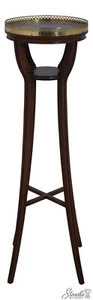 68405: BAKER Regency Style Mahogany Plant Stand Pedestal - Picture 1 of 14