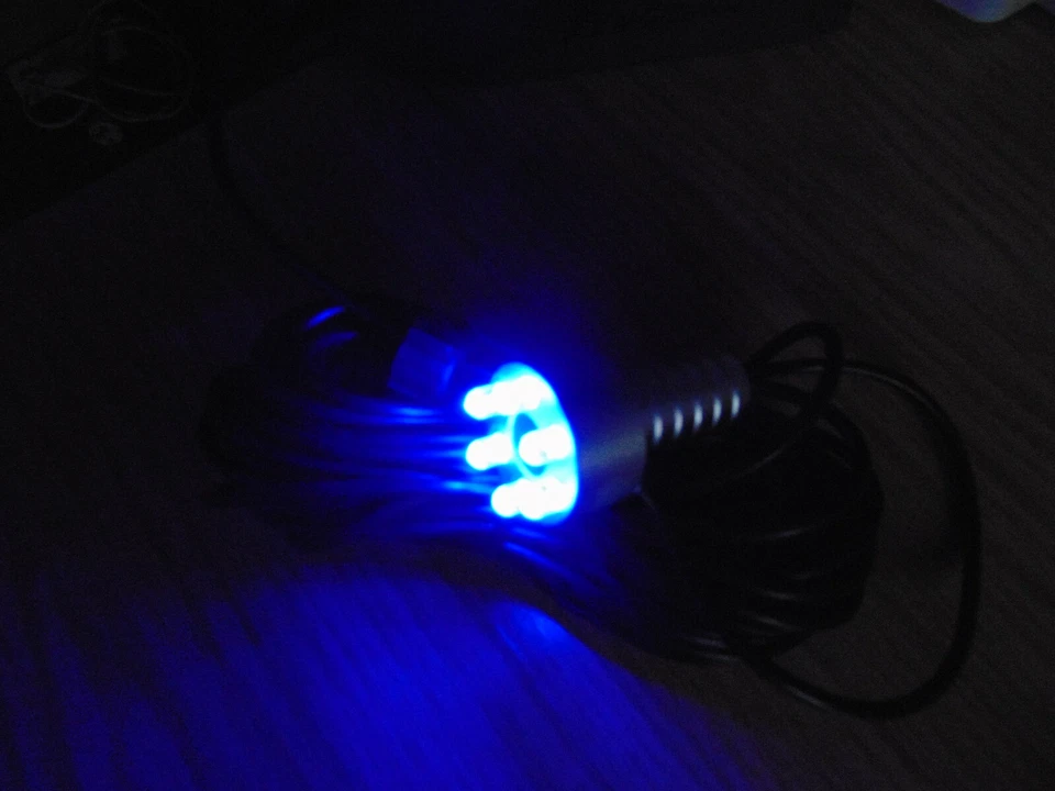 LED Quellsteinbeleuchtung dunkel blau - Bild 1 von 4