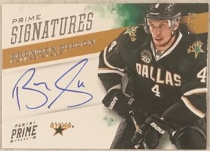 2012-13 Panini Prime Prime Signatures #11 Brenden Dillon ROOKIE AUTO #d /99