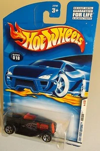 Hot Wheels 2001 Collector #018 First Editions 6 of 36 Hooligan Red Chrome Engine - Picture 1 of 2