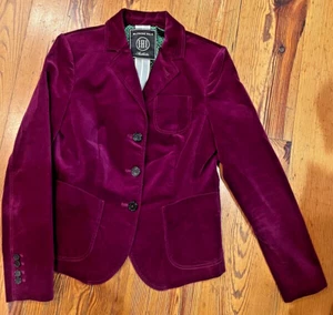 Blond No.8 Blazer velvet, magenta, size xs - Picture 1 of 8