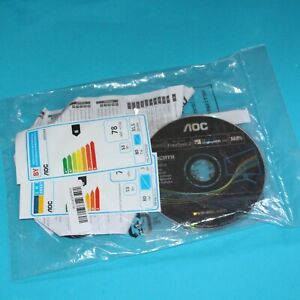 Original AOC AG322QC4 Gaming Monitor Benutzerhandbuch Software CD