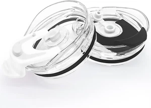 30/40 Oz Tumbler Lids,2Pack Spill Proof Straw Lids for Yeti,Old Style Rtic,Ozark - Picture 1 of 7