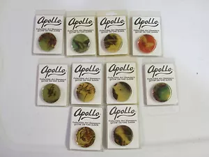 APOLLO GLOW IN THE DARK DA COLLEZIONE ART SLAMMERS POG SET COMPLETO DI TUTTI (12) - Foto 1 di 5