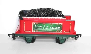 Eztec Train North Pole Express G-Gauge Christmas Coal Tender Car - Picture 1 of 6