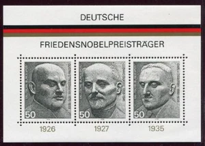 Federación 871-73 Bloque 11 ** Premio Nobel de la Paz 1975 2 bloques sin usar. - Imagen 1 de 1