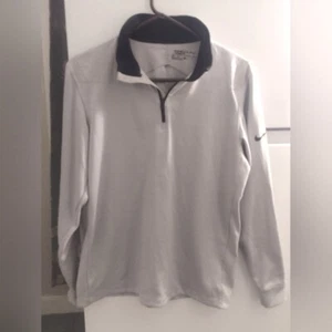 Nike Golf Gray and Black Quarter-Zip Pullover Sweatshirt Size M. - Picture 1 of 14