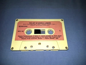 THE ART OF EDWIN H LEMARE CLASSICAL CASSETTE TAPE ALBUM (NO INLAY #240) - Picture 1 of 2