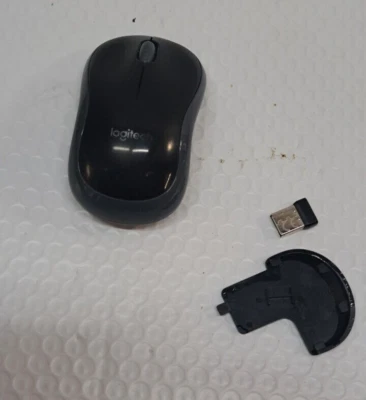 Logitech Wireless Mouse M185 Gray Bulk Packaging - Image 1 of 4