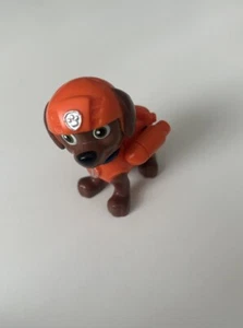 Paw Patrol Zuma Perro Juguete Figura de Acción Marrón Naranja Casco - Imagen 1 de 7