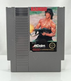 Rambo NES (Nintendo Entertainment System, 1988) Tested Cartridge Only