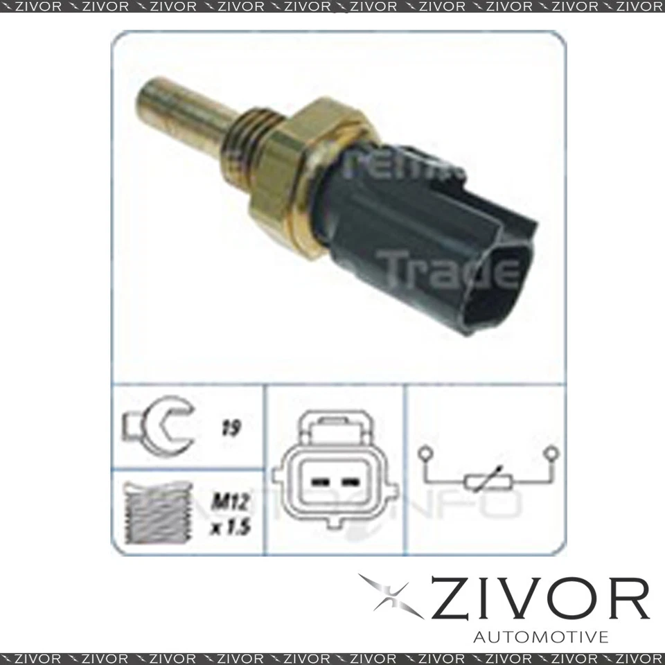 Coolant Temperature Sensor For Toyota Spacia 2.0 SR40 94kw Bus Petrol 1998-2002 - image 1 of 1