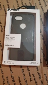 Incipio DualPro Series Case for Google Pixel 3a - Matte Black - Picture 1 of 2