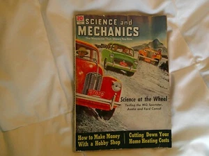 Science and Mechanics Magazine December 1951 - Harley Davidson -MG, Austin, Ford - Picture 1 of 2