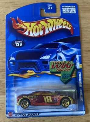 Chrysler Thunderbolt 2002 Coleccionista Nº136 Rojo Hot Wheels Foto 1 de 2