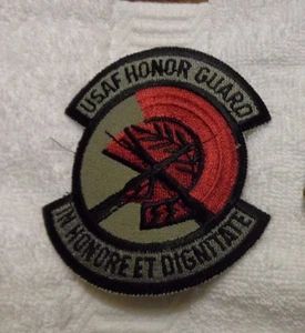 US LUFTWAFFE LUFTKAMPF UNIFORM AUFNÄHER, USAF HONOR GUARD - Bild 1 von 1