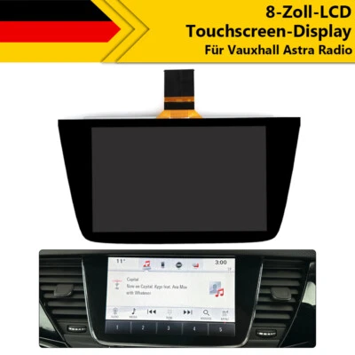 8" LCD Display Touchscreen LQ080Y5DZ10 Für Opel Vauxhall Astra K DE LQ080Y5DZ06 - Bild 1 von 4