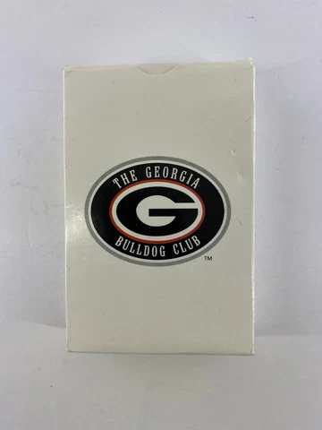 Georgia Bulldog Club Deck of Cards UGA 2020 Playing Cards Cover