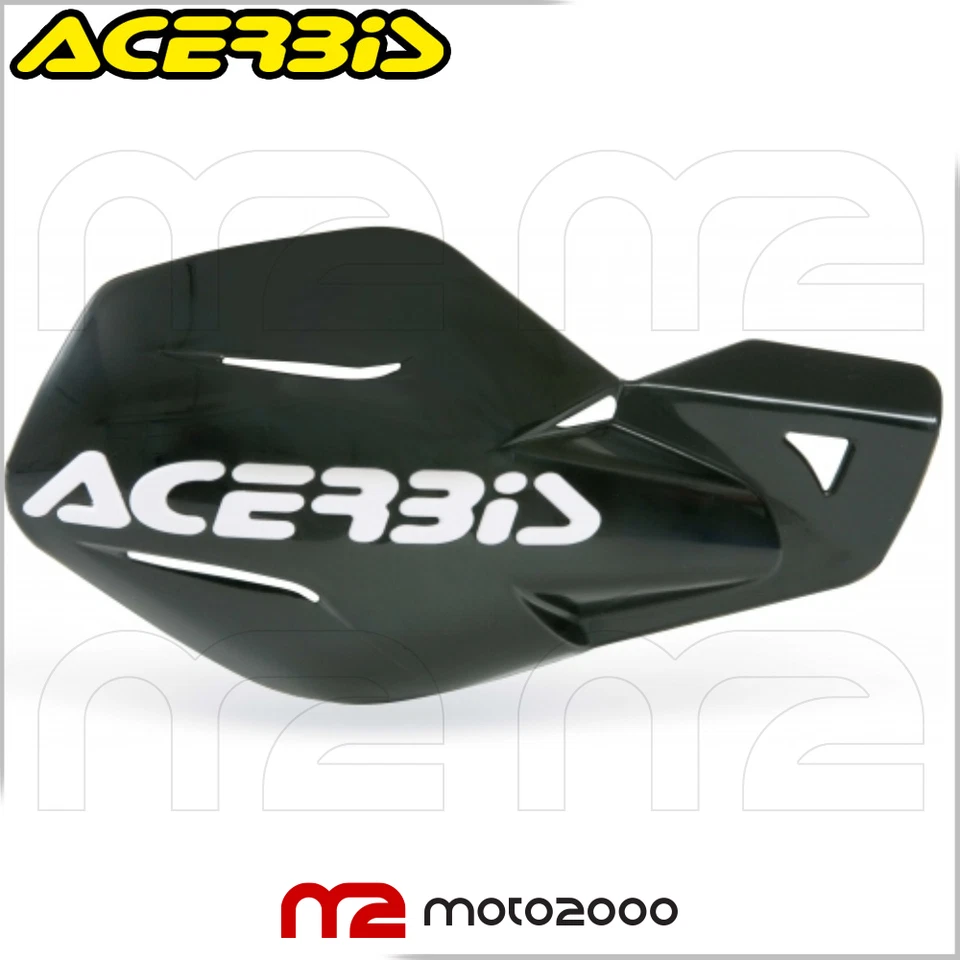 PARAMANI ACERBIS MX UNIKO NERO UNIVERSALI MOTO CROSS ENDURO OFF ROAD MOTARD - Immagine 1 di 1