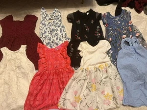 8 Little Girl Dresses Sz 5 EUC - Crazy 8 BCBG Jcrew cuts Target old navy - Picture 1 of 1