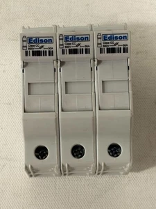 Usado - Portafusibles Edison EHCC 3 Polos Portafusibles 3 POS 600 V 30A - Imagen 1 de 3