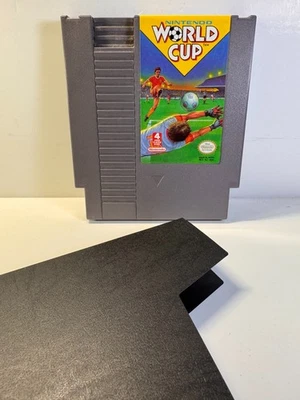 World Cup Soccer (Nintendo NES, 1991) Authentic. Tested. GREAT LABELS!! - Image 1 of 3