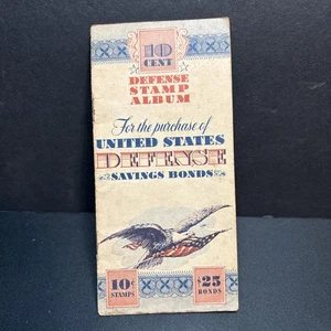 WWII United States Defense Savings Bonds booklet stamps from 1942 - Picture 1 of 4
