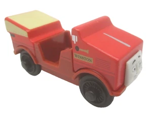 Thomas The Tank Engine Thomas & Friends Madera Plástico Winston Coche Juguete Madera - Imagen 1 de 6