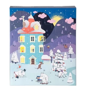 Moomin Christmas Advent Calendar with Toys 2025 Martinex - Picture 1 of 5
