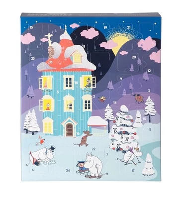 Calendario de Adviento de Navidad Moomin con Juguetes 2025 Martinex Foto 1 de 4