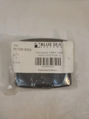 Blue Sea - 7615-BSS Solenoid Timer 120A 12VDC ATD (1EA) - Image 1 of 4