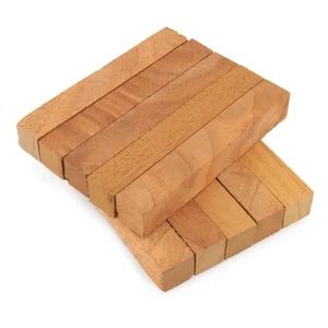 Spanish Cedar Wood Pen Blank, 3/4" x 3/4" x 5", Pack of 10, Legacy Woodturning - Picture 1 of 3