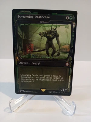 MTG English Scrounging Deathclaw - Tarmogoyf (Showcase) NM Normal - Image 1 of 2