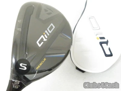 Taylormade Qi10 Rescue 19° 3H Fujikura Ventus TR 7 Stiff +Cover  LEFT LH  NEW - Image 1 of 4