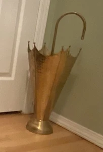 Vintage Messing Schirmform Stockhalter - Bild 1 von 7