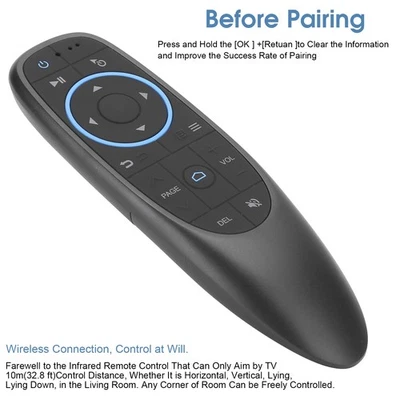 ₁ 5.0 Remote Mouse Smart Wireless Remote Control Wireless Gyroscope - Image 1 of 4