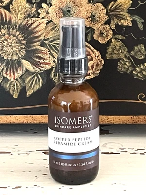 Isomers COPPER PEPTIDE CERAMIDE CREAM 1.86 oz. New Sealed Bottle - Image 1 of 3