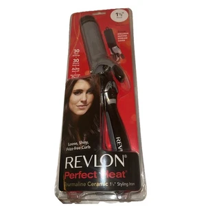 IOB Revlon Perfect Heat  1.5" Ceramic Curling Iron NEW - Picture 1 of 1