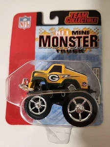 NFL Green Bay Packers Mini Monster Pull Back Truck. New In Its Factory Packaging - Picture 1 of 5