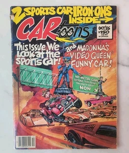 VINTAGE Oct 1985 Car Toons Magazine - Picture 1 of 7