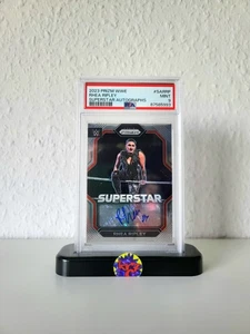 Rhea Ripley - Panini WWE Prizm 2023 -  Superstar Autograph - PSA 9 - Bild 1 von 2