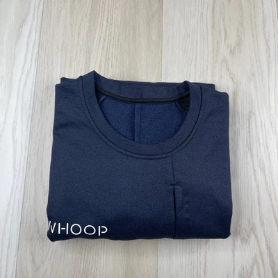 Pullover Lululemon City Sweat Cuello Redondo Para Hombres L Grande Cremallera Lateral Bolsillo Interior Azul Foto 1 de 4