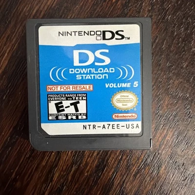 Nintendo DS Station: Volume 5 GPK Kiosk DEMO Cart. Very Rare. Have Other Volumes - Image 1 of 3