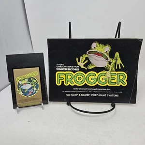 Frogger (Atari 2600) Game and Manual: Tested and Working - Picture 1 of 8