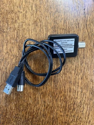 TV Aerial Amplifier Signal Booster TV Antenna - USB Powered - Image 1 of 4